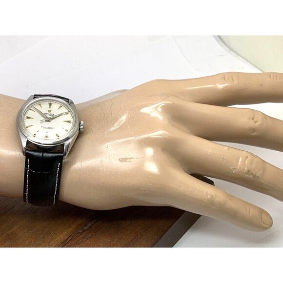 Rolex Oyster Perpetual 6084 Chronometer Men's Watch Swiss Automatic Vint… - Picture 4 of 15